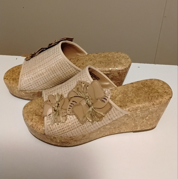 Jaclyn Smith Shoes - Jaclyn Smith Wedge Sandals
